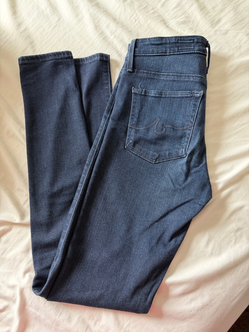 AG Dark Blue Women's Skinny Jeans THE FARRAH SKINNY